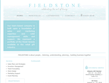 Tablet Screenshot of fieldstonemarketing.com